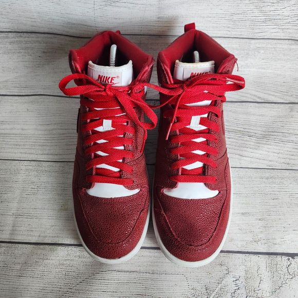 Nike Court Force SP Fragment Design GOODENOUGH Mens Sneakers Red White Size 9.5 - Picture 2 of 14